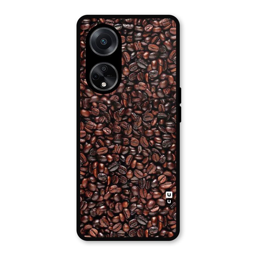 Cocoa Beans Metal Back Case for Oppo F23