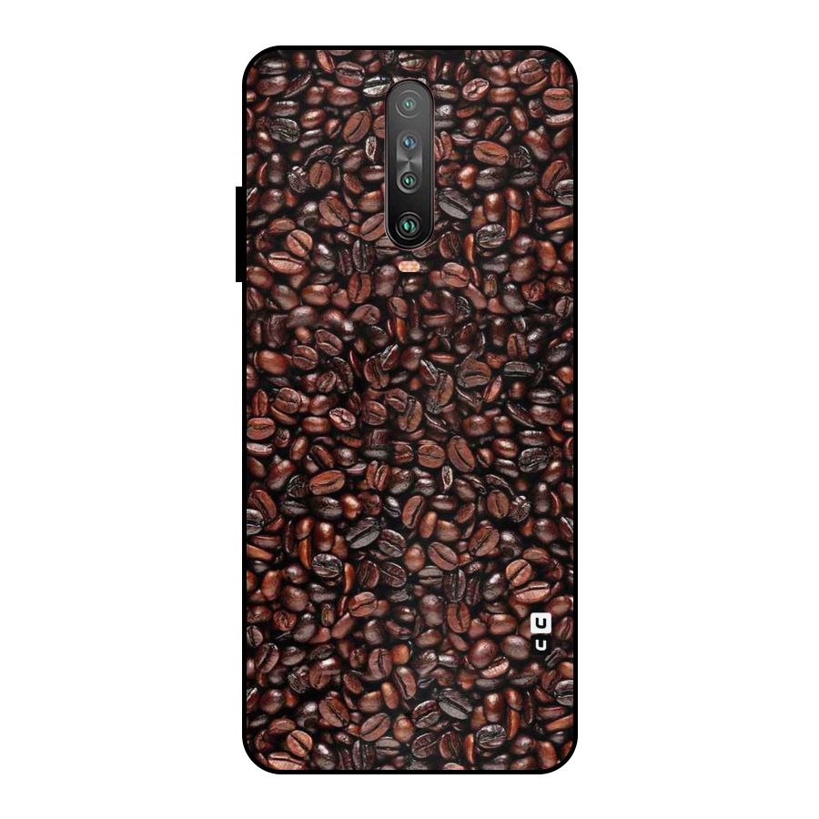 Cocoa Beans Metal Back Case for Poco X2