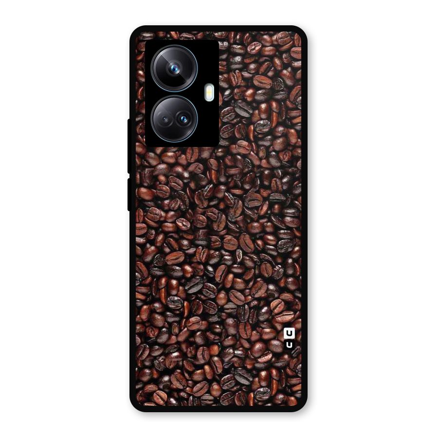Cocoa Beans Metal Back Case for Realme 10 Pro Plus