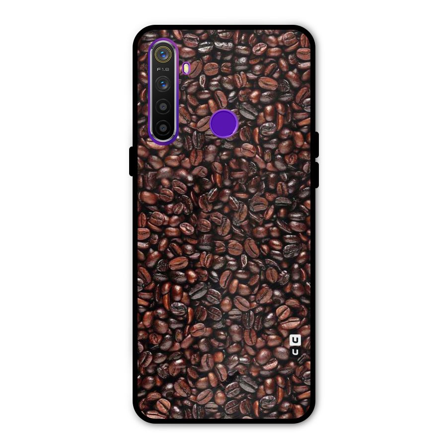Cocoa Beans Metal Back Case for Realme 5