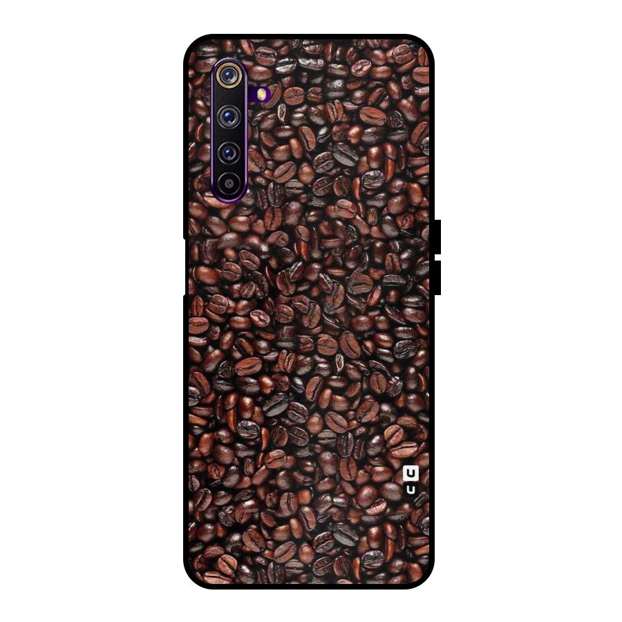 Cocoa Beans Metal Back Case for Realme 6 Pro