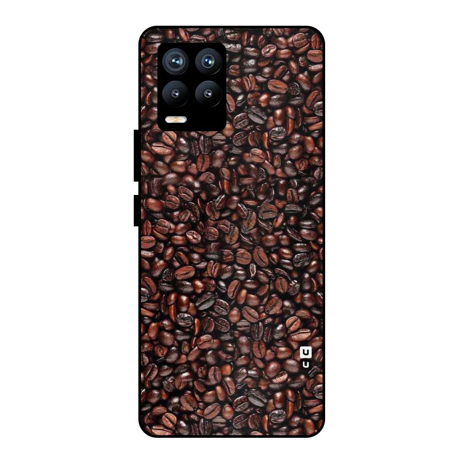 Cocoa Beans Metal Back Case for Realme 8 Pro