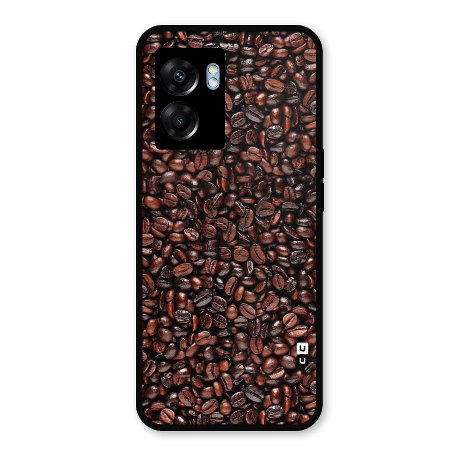 Cocoa Beans Metal Back Case for Realme Narzo 50 5G