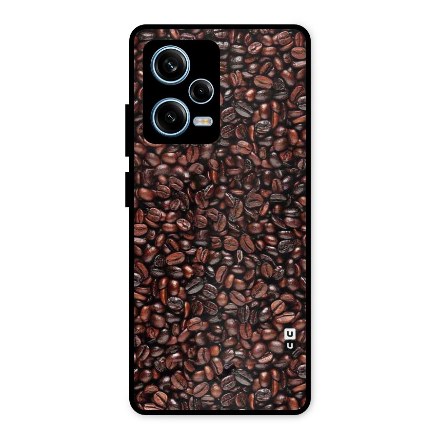 Cocoa Beans Metal Back Case for Redmi Note 12 Pro