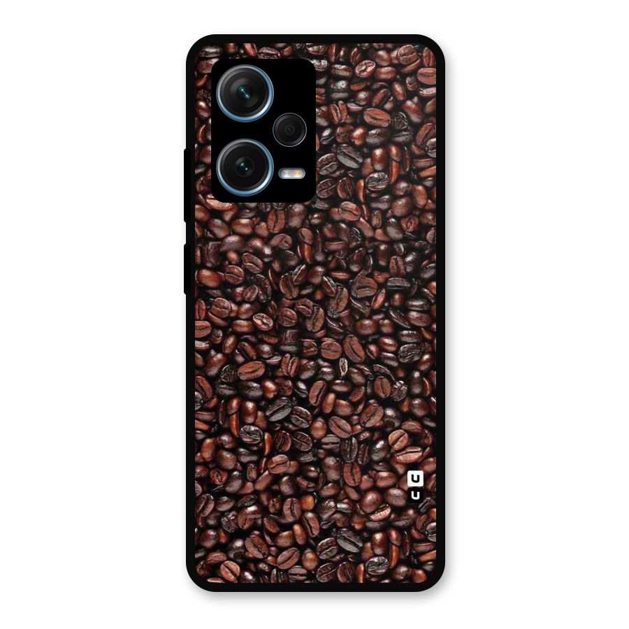 Cocoa Beans Metal Back Case for Redmi Note 12 Pro Plus 5G