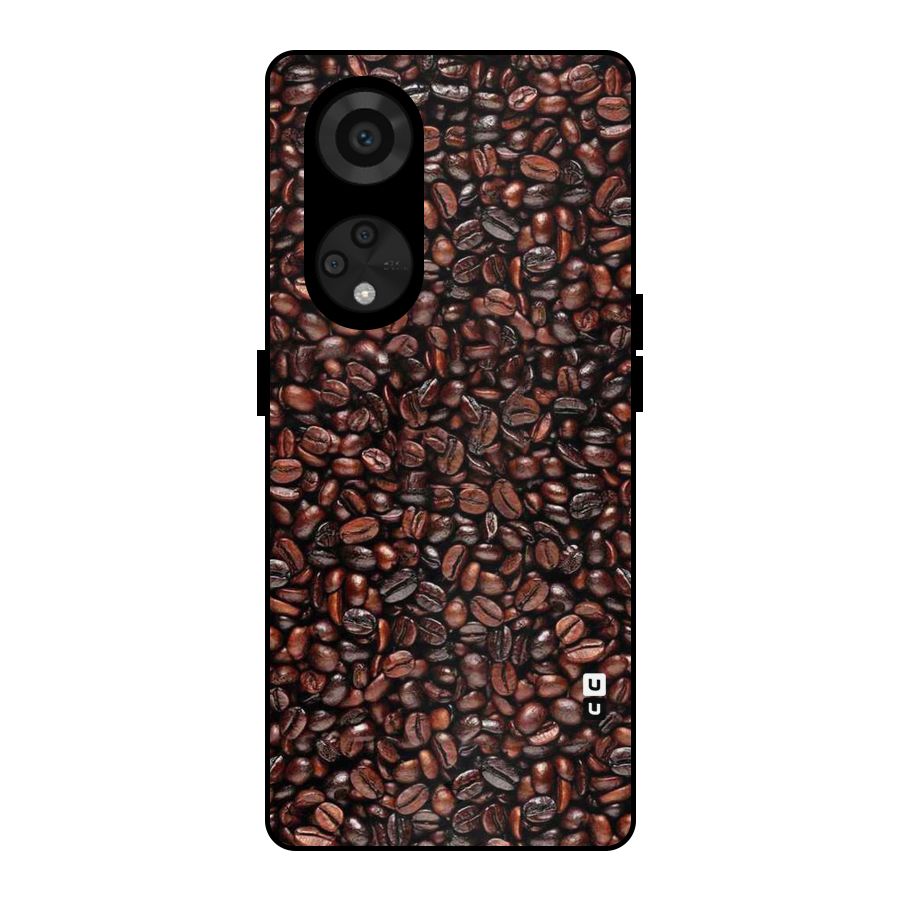 Cocoa Beans Metal Back Case for Reno8 T 5G