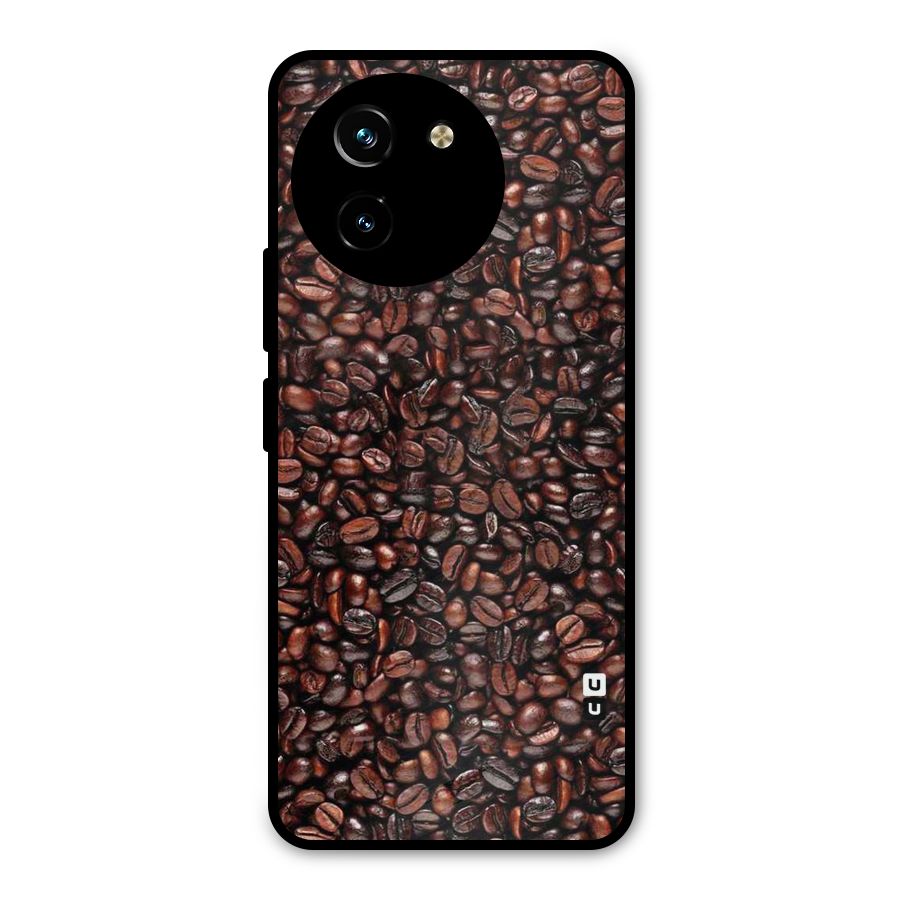 Cocoa Beans Metal Back Case for Vivo T3x
