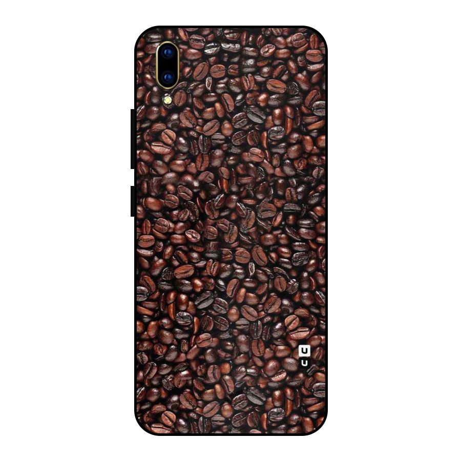 Cocoa Beans Metal Back Case for Vivo V11 Pro