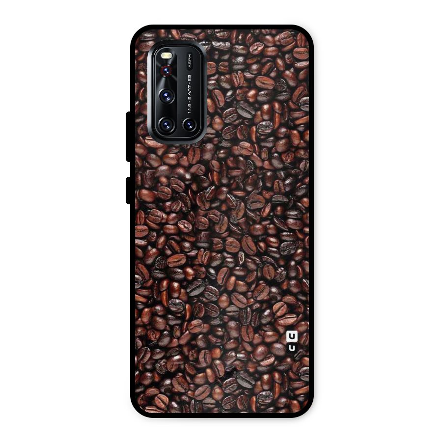 Cocoa Beans Metal Back Case for Vivo V19