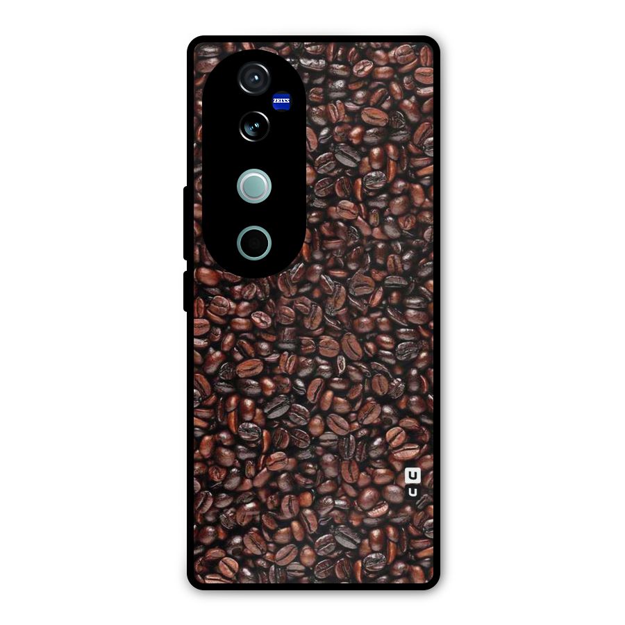 Cocoa Beans Metal Back Case for Vivo V40