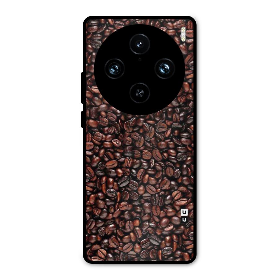 Cocoa Beans Metal Back Case for Vivo X100 Pro