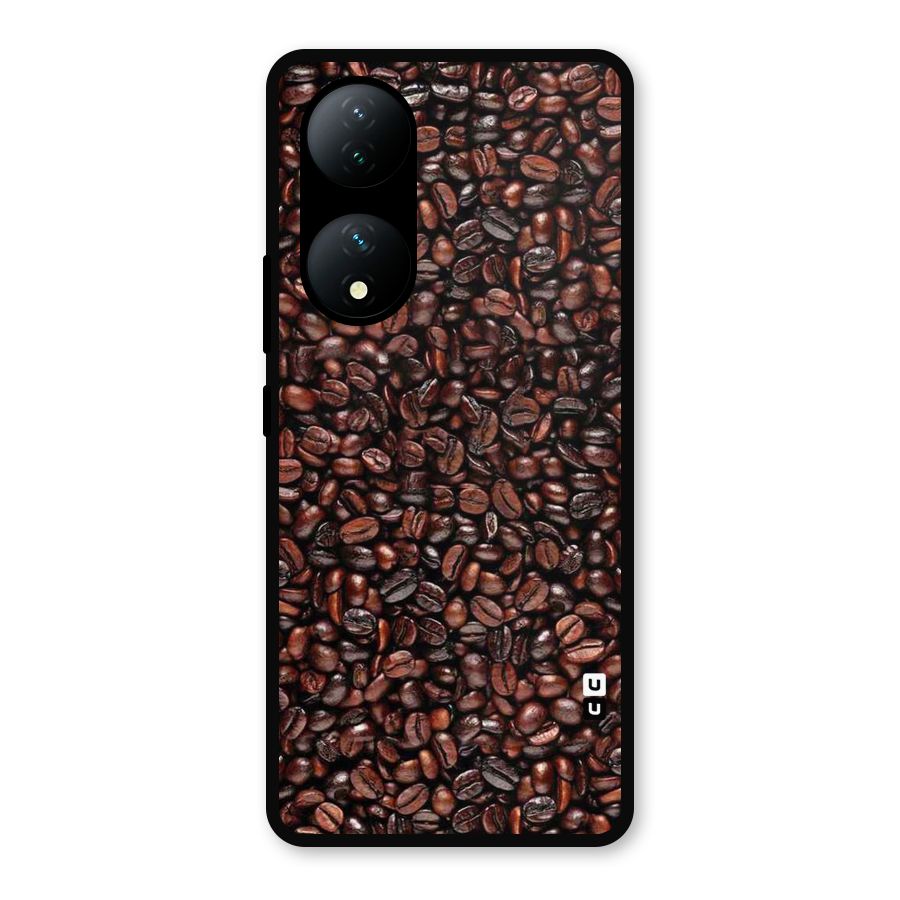 Cocoa Beans Metal Back Case for Vivo Y100