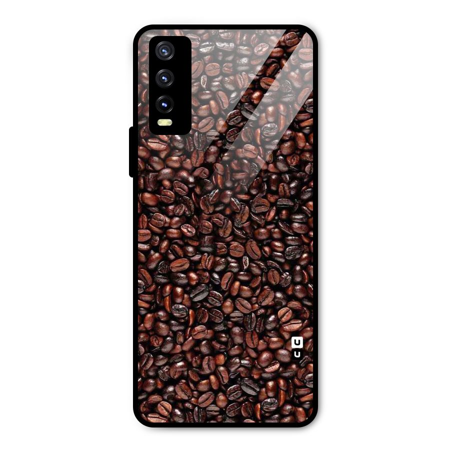 Cocoa Beans Metal Back Case for Vivo Y20
