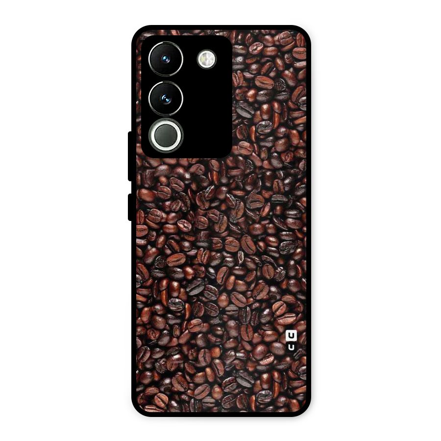 Cocoa Beans Metal Back Case for Vivo Y200
