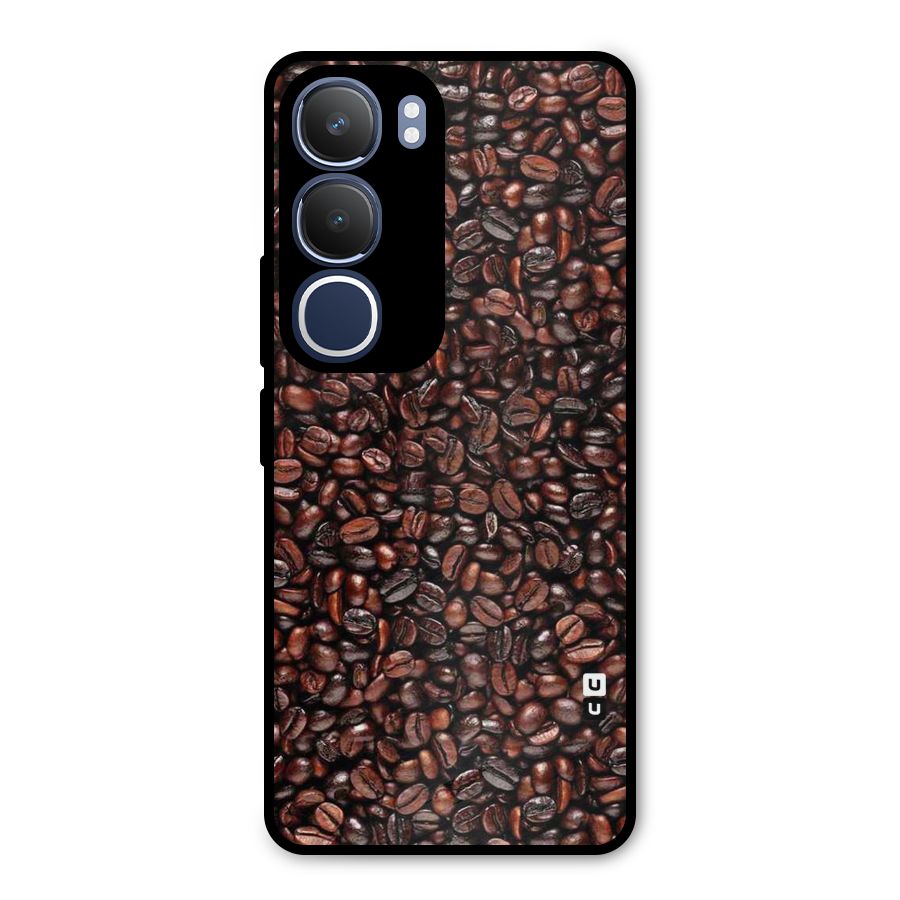 Cocoa Beans Metal Back Case for Vivo Y29