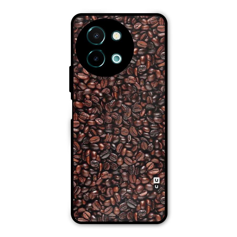 Cocoa Beans Metal Back Case for Vivo Y58