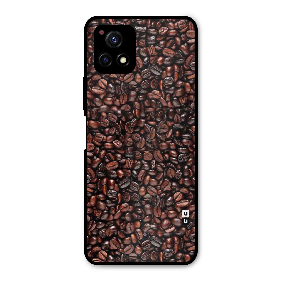 Cocoa Beans Metal Back Case for Vivo Y72 5G