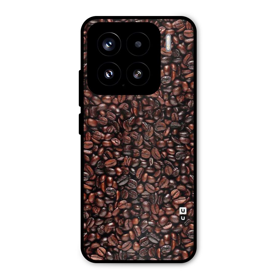 Cocoa Beans Metal Back Case for Xiaomi 15