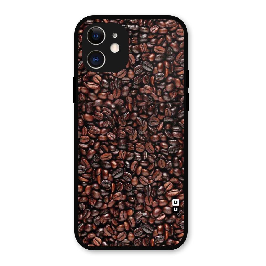 Cocoa Beans Metal Back Case for iPhone 12