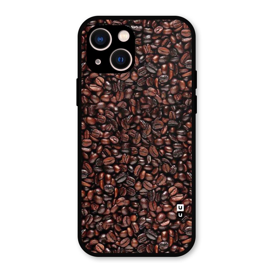 Cocoa Beans Metal Back Case for iPhone 13