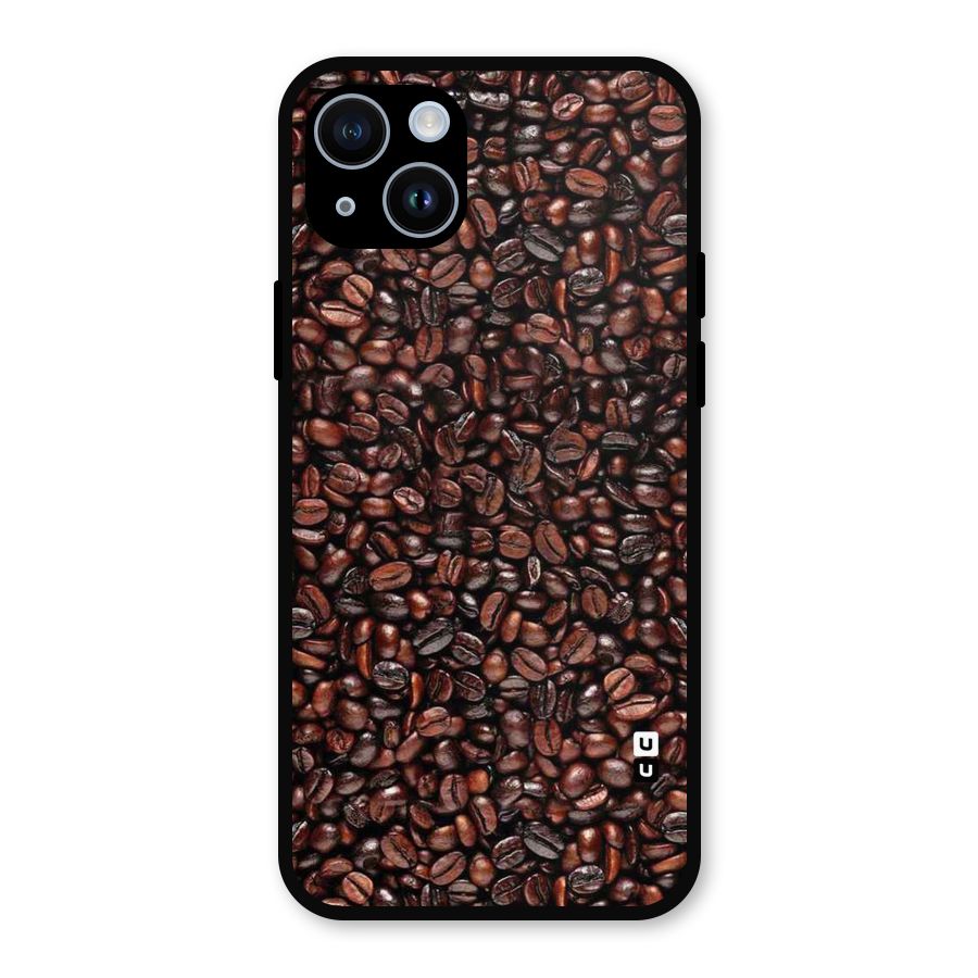 Cocoa Beans Metal Back Case for iPhone 14