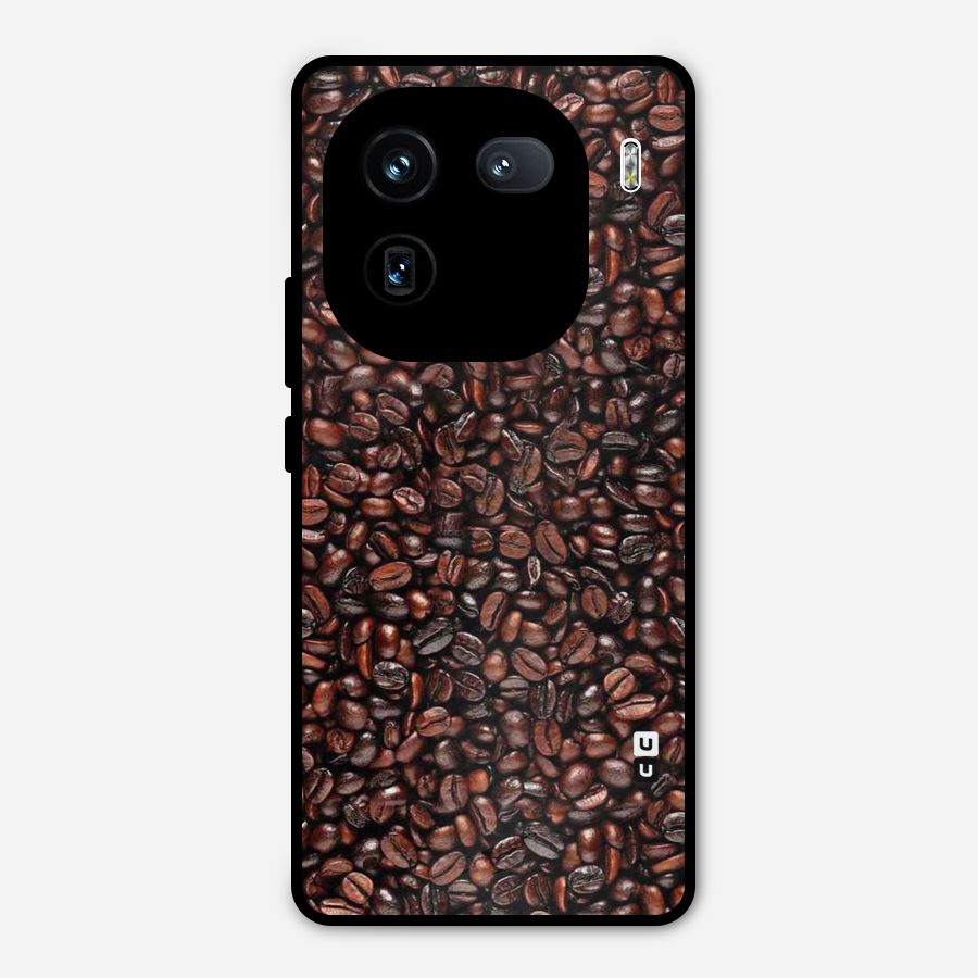 Cocoa Beans Metal Back Case for iQOO 12