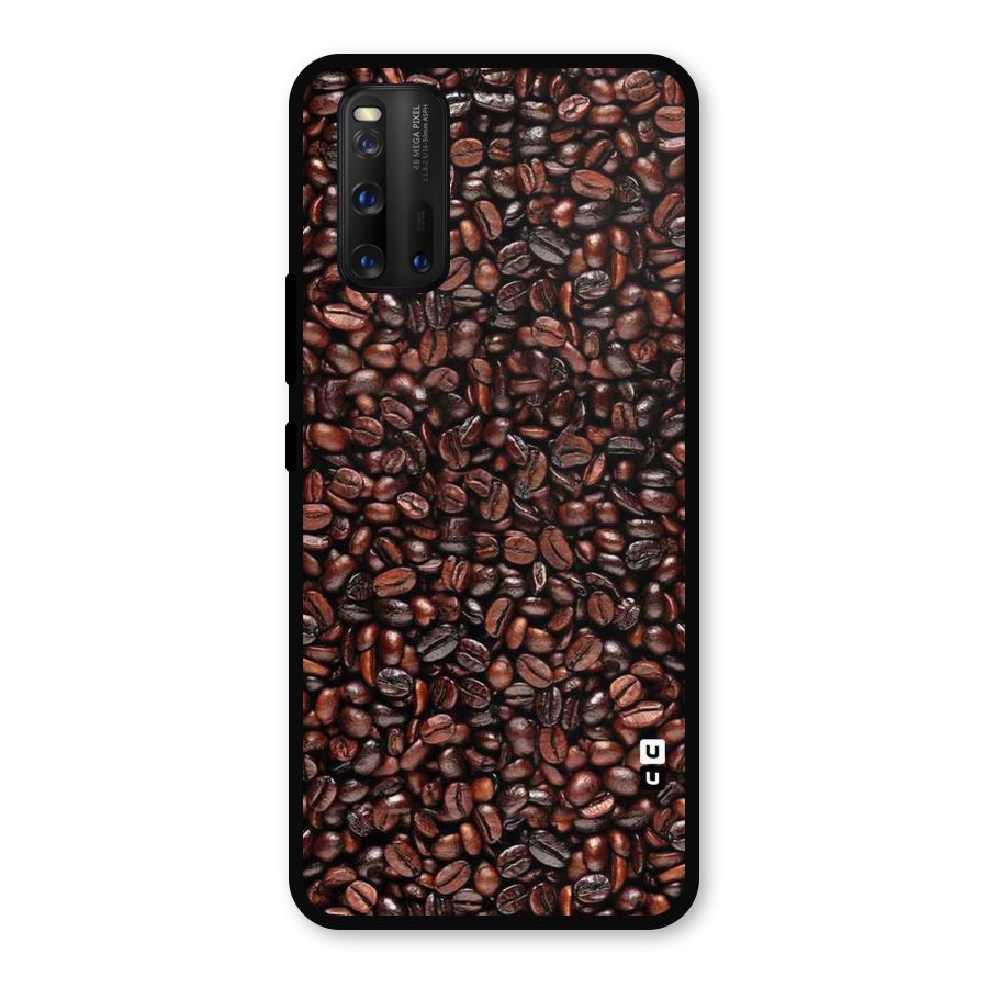 Cocoa Beans Metal Back Case for iQOO 3