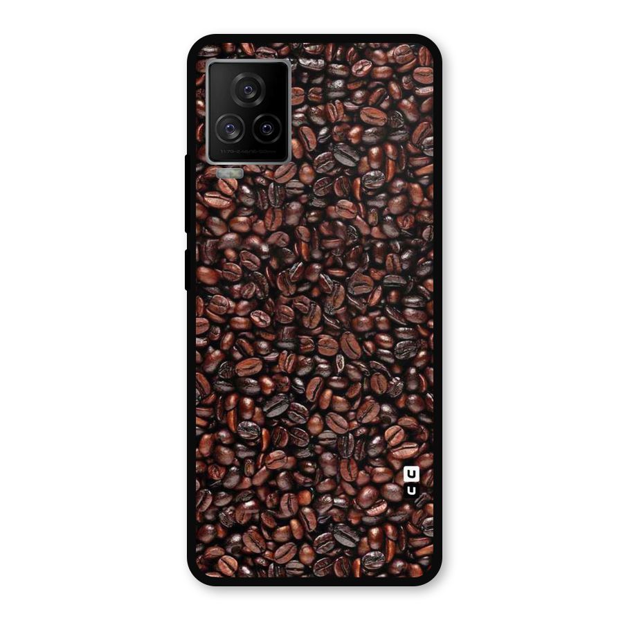 Cocoa Beans Metal Back Case for iQOO 7 Legend 5G