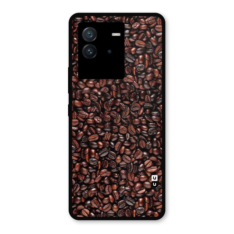 Cocoa Beans Metal Back Case for iQOO Neo 6 5G