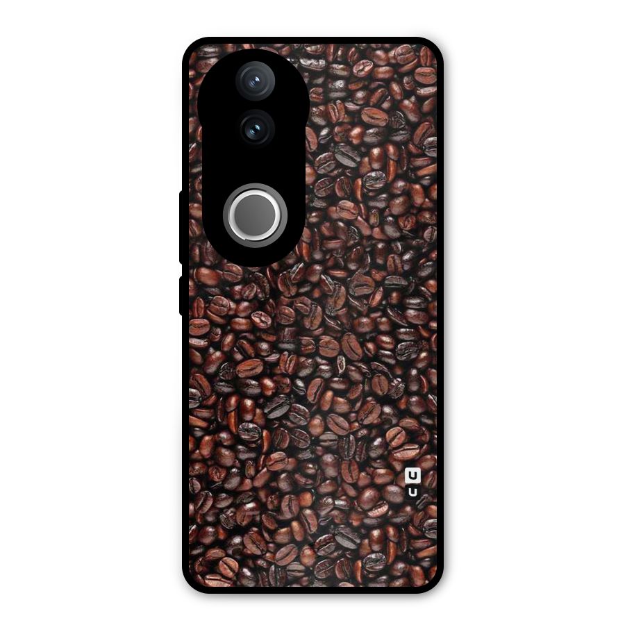 Cocoa Beans Metal Back Case for iQOO Z10R