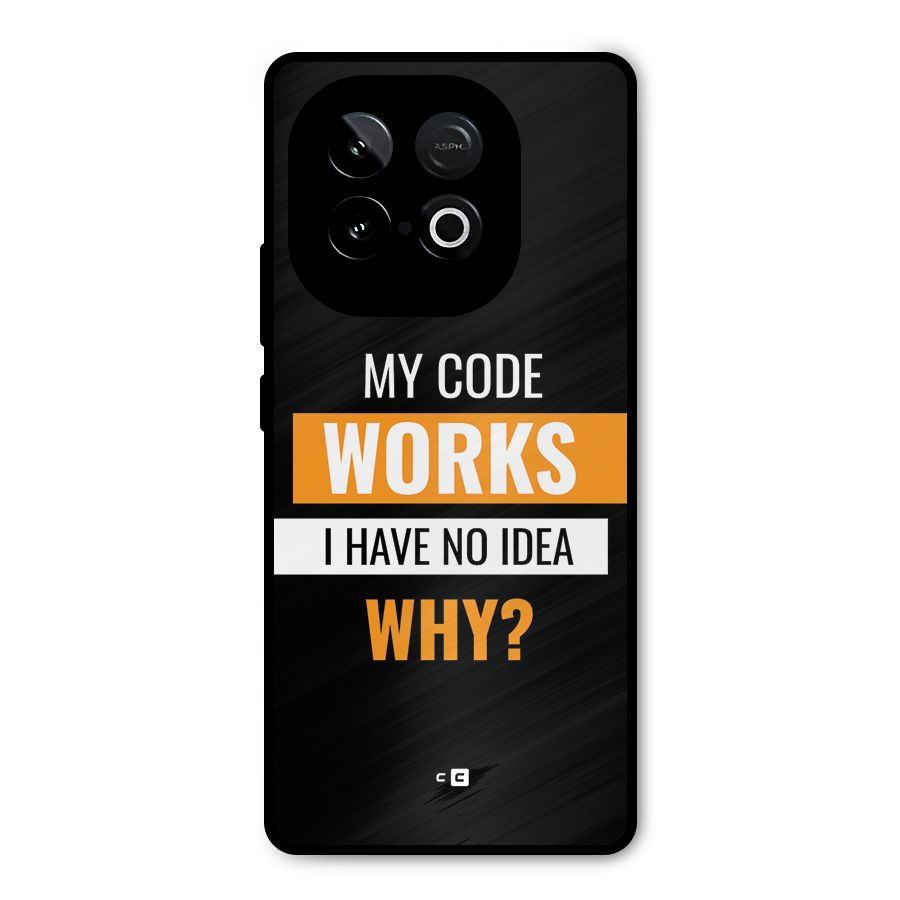 Coders Thought Metal Back Case for iQOO Neo 10
