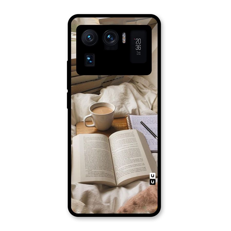 Coffee And Books Glass Back Case for Mi 11 Ultra
