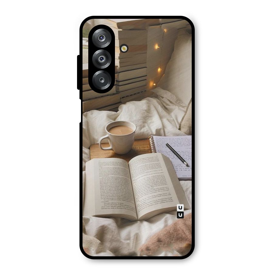 Coffee And Books Metal Back Case for Galaxy A26