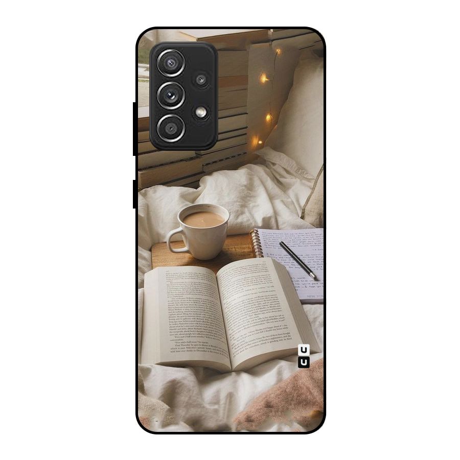 Coffee And Books Metal Back Case for Galaxy A52s 5G