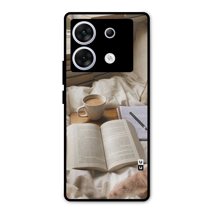 Coffee And Books Metal Back Case for Infinix Zero 30 5G