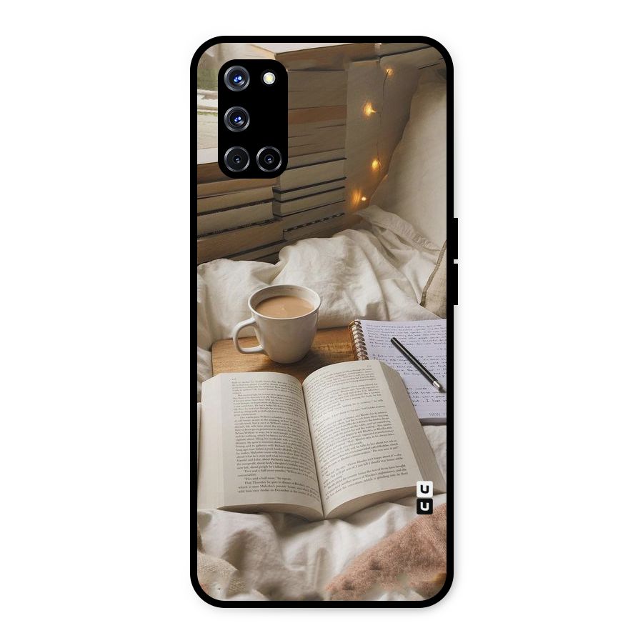Coffee And Books Metal Back Case for Oppo A52