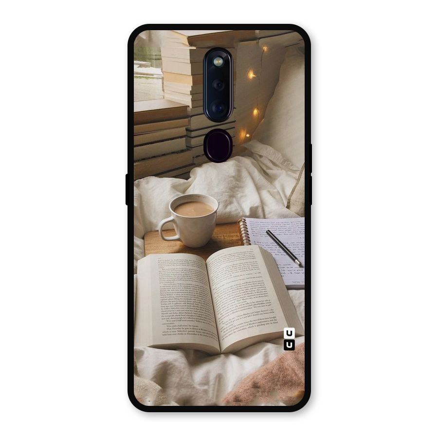 Coffee And Books Metal Back Case for Oppo F11 Pro