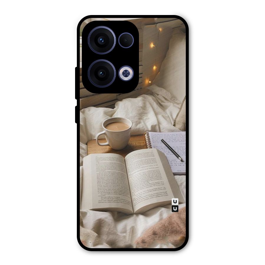Coffee And Books Metal Back Case for Oppo Reno13