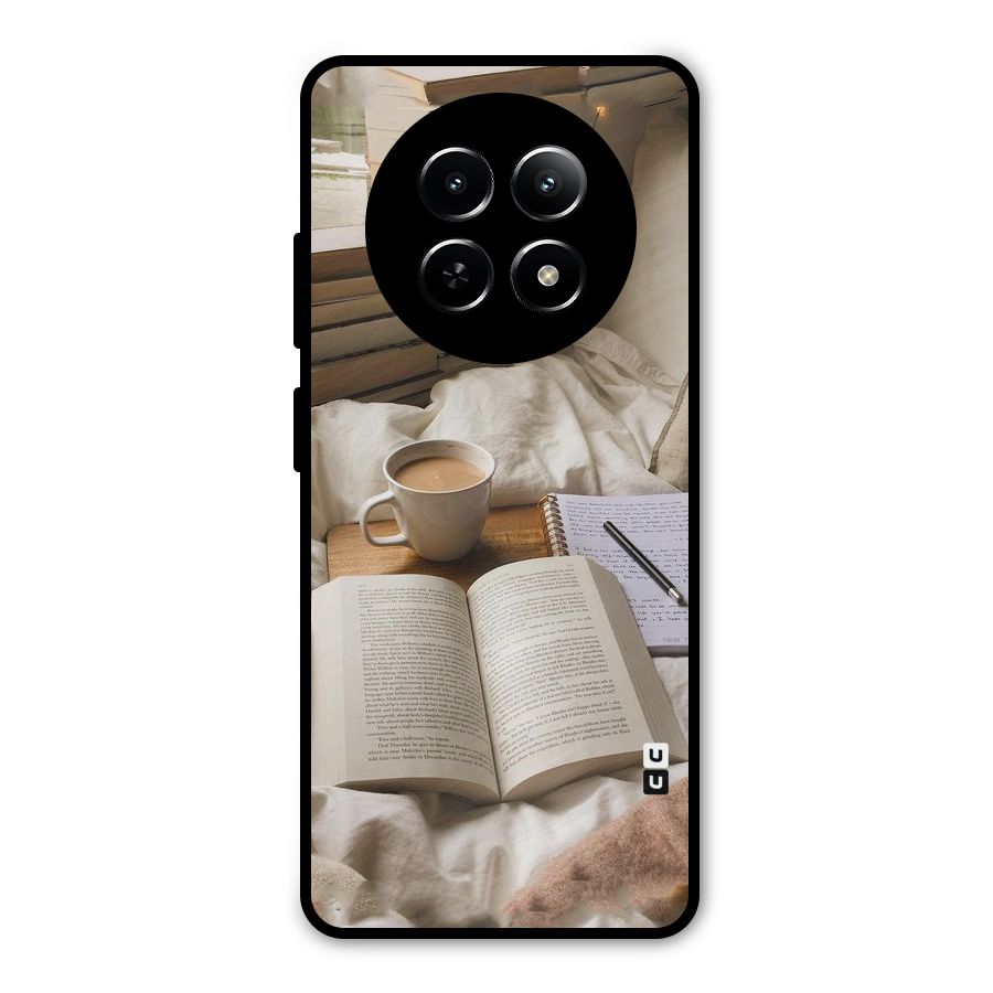 Coffee And Books Metal Back Case for Realme 12x 5G