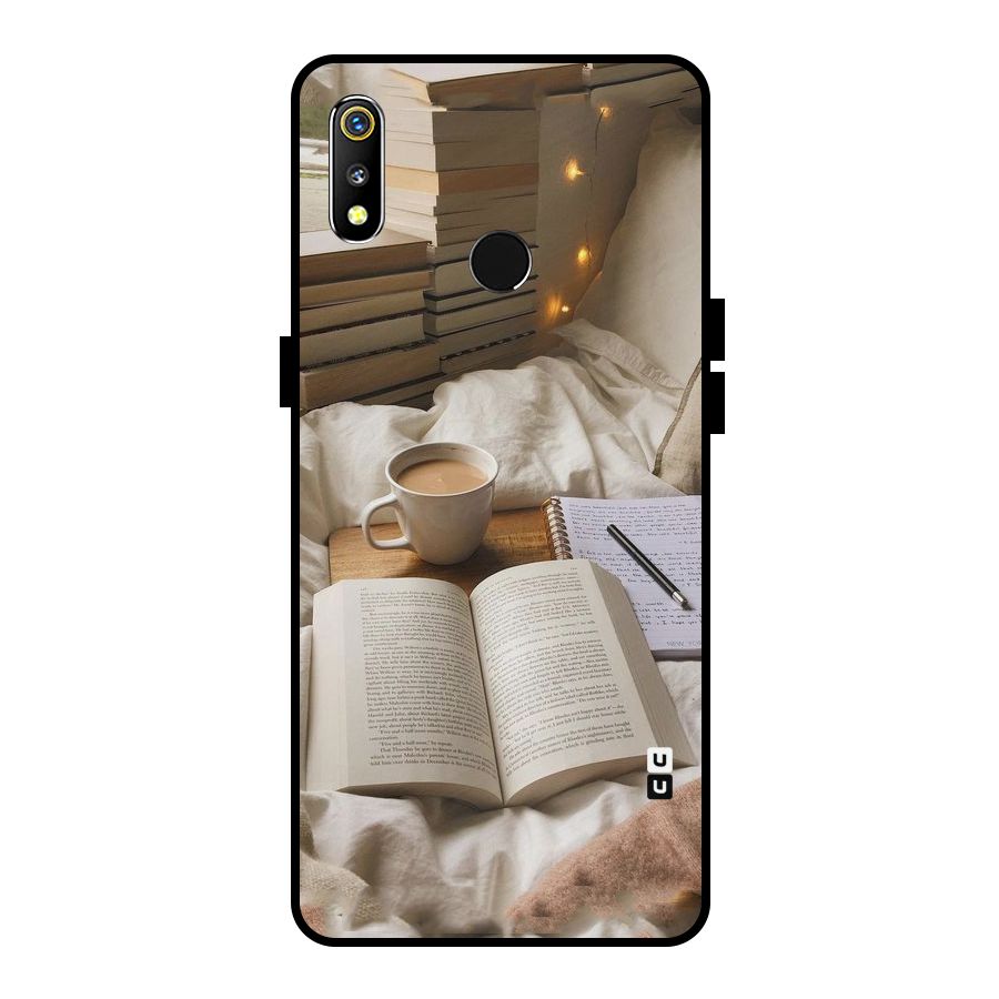 Coffee And Books Metal Back Case for Realme 3i