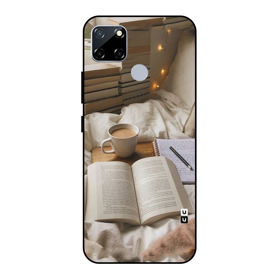 Coffee And Books Metal Back Case for Realme Narzo 20
