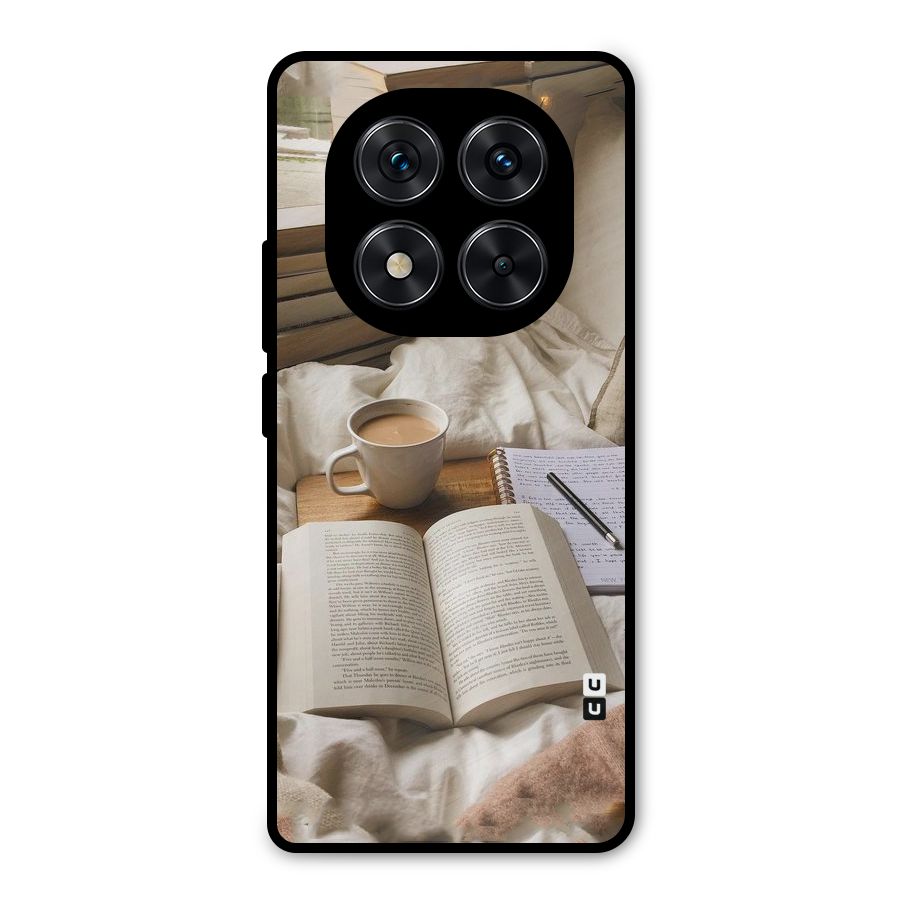Coffee And Books Metal Back Case for Redmi Note 14 Pro 5G