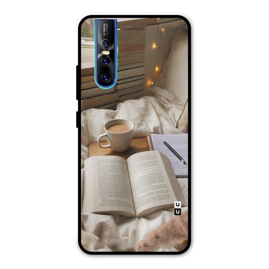 Coffee And Books Metal Back Case for Vivo V15 Pro