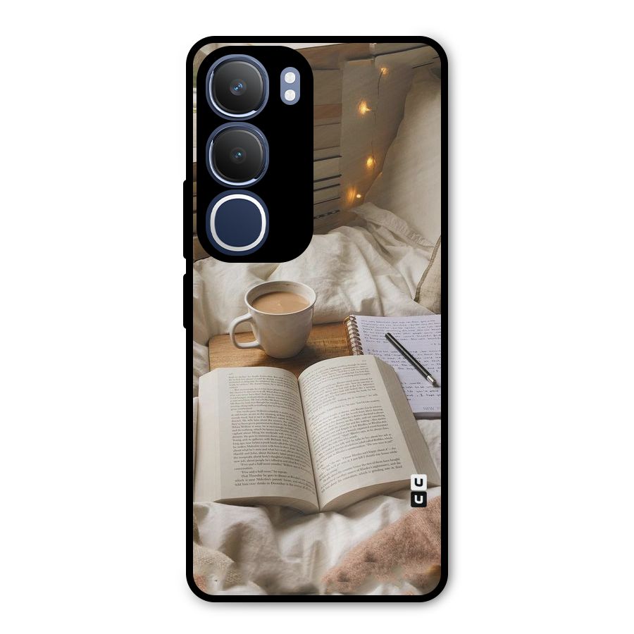Coffee And Books Metal Back Case for Vivo Y29