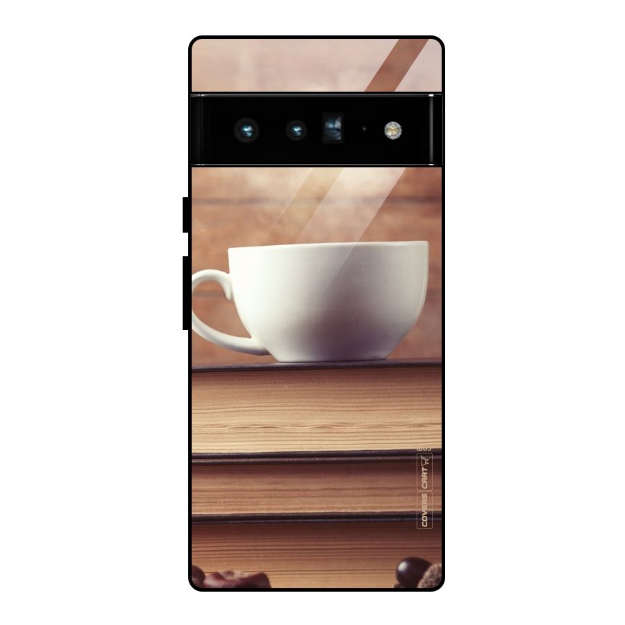Coffee And Bookworm Glass Back Case for Google Pixel 6 Pro