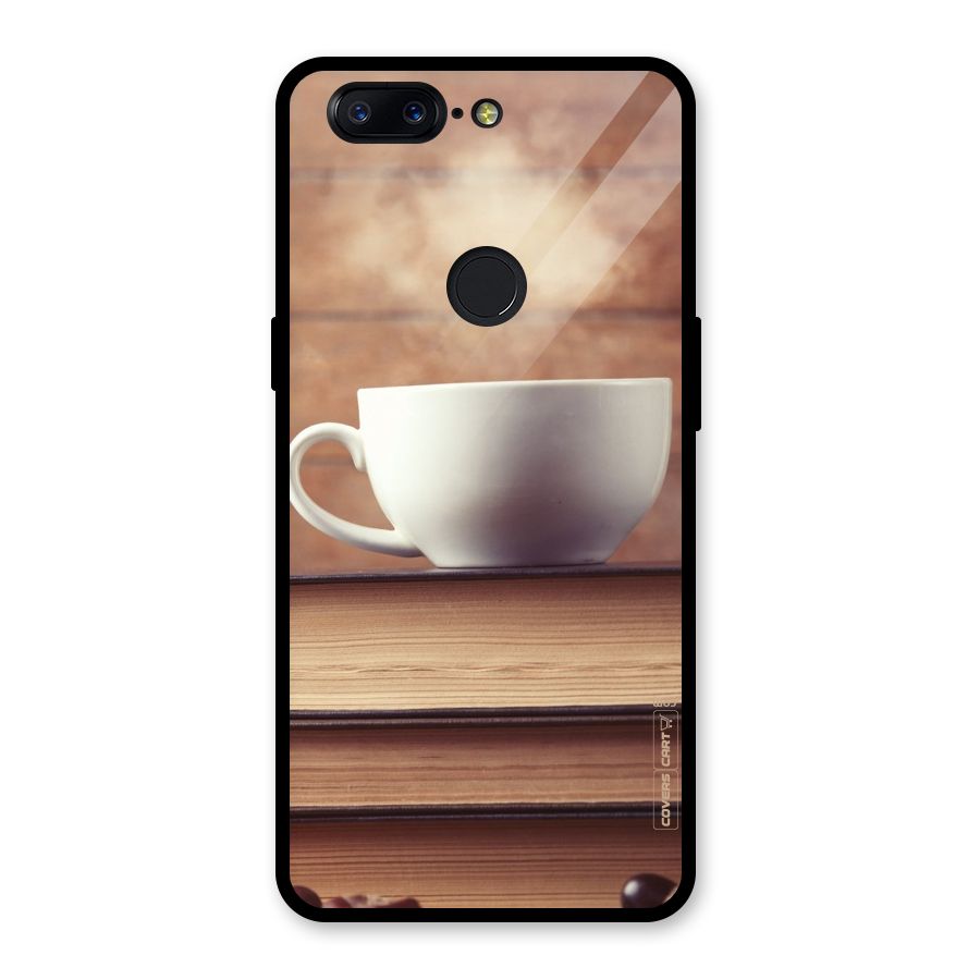 Coffee And Bookworm Glass Back Case for OnePlus 5T
