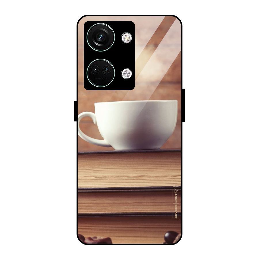 Coffee And Bookworm Glass Back Case for Oneplus Nord 3