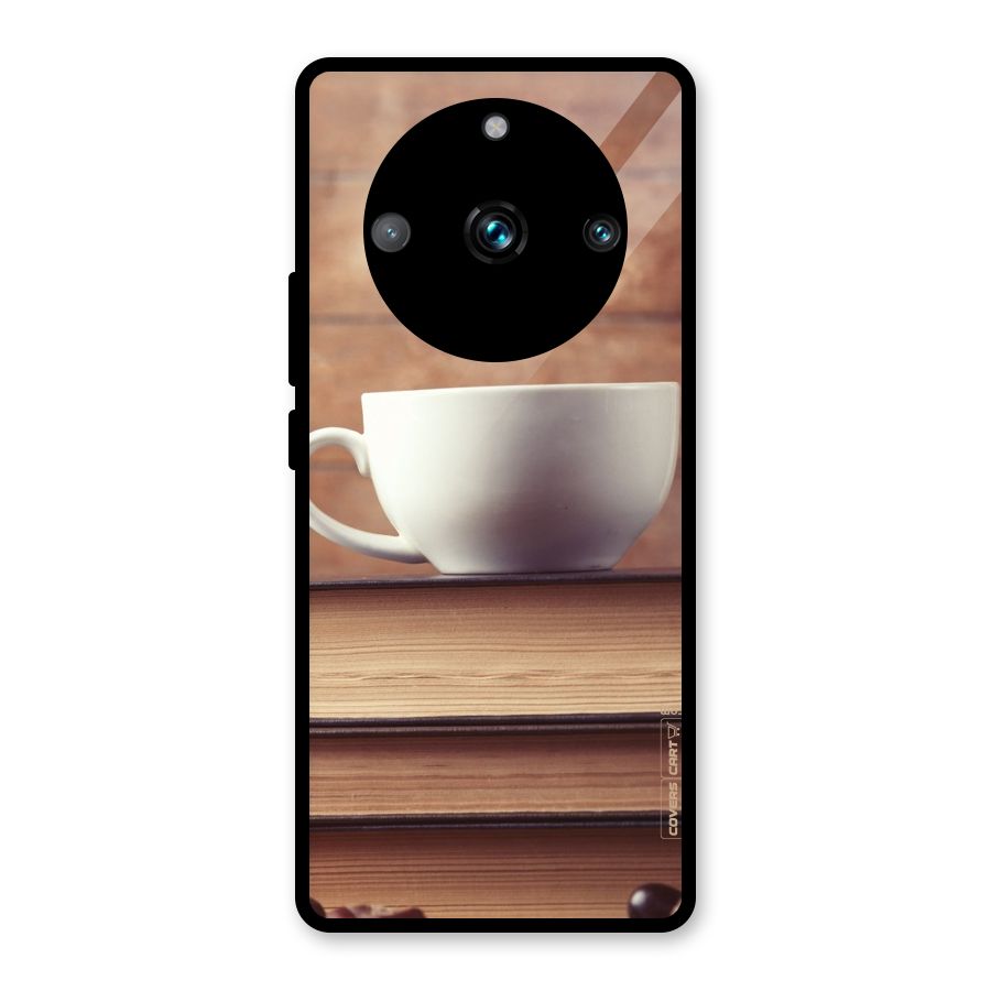 Coffee And Bookworm Glass Back Case for Realme 11 Pro Plus