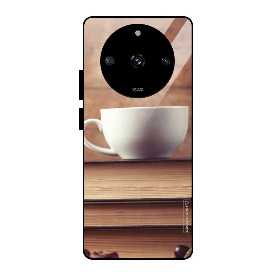 Coffee And Bookworm Glass Back Case for Realme Narzo 60 5G