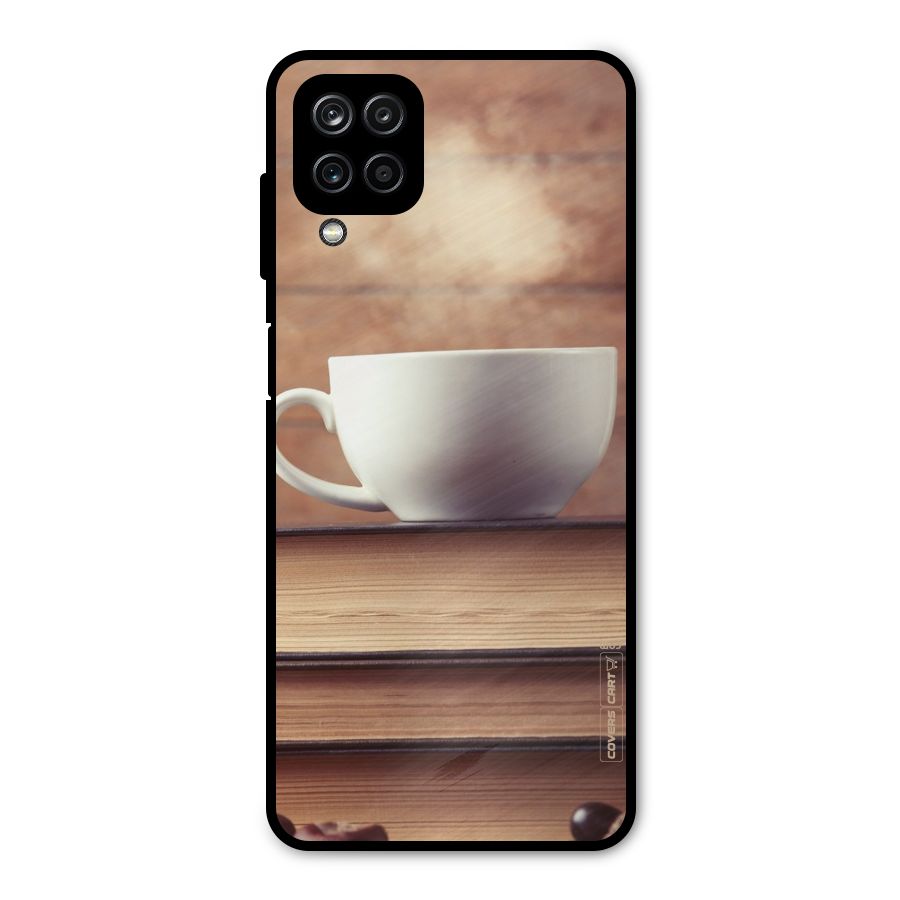 Coffee And Bookworm Metal Back Case for Galaxy A12